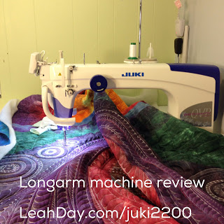 http://leahday.com/pages/sewing-machine-review-juki-2200-sit-down-longarm